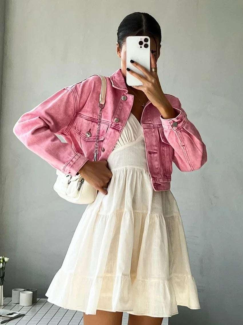 Vintage Linen Summer Dress
