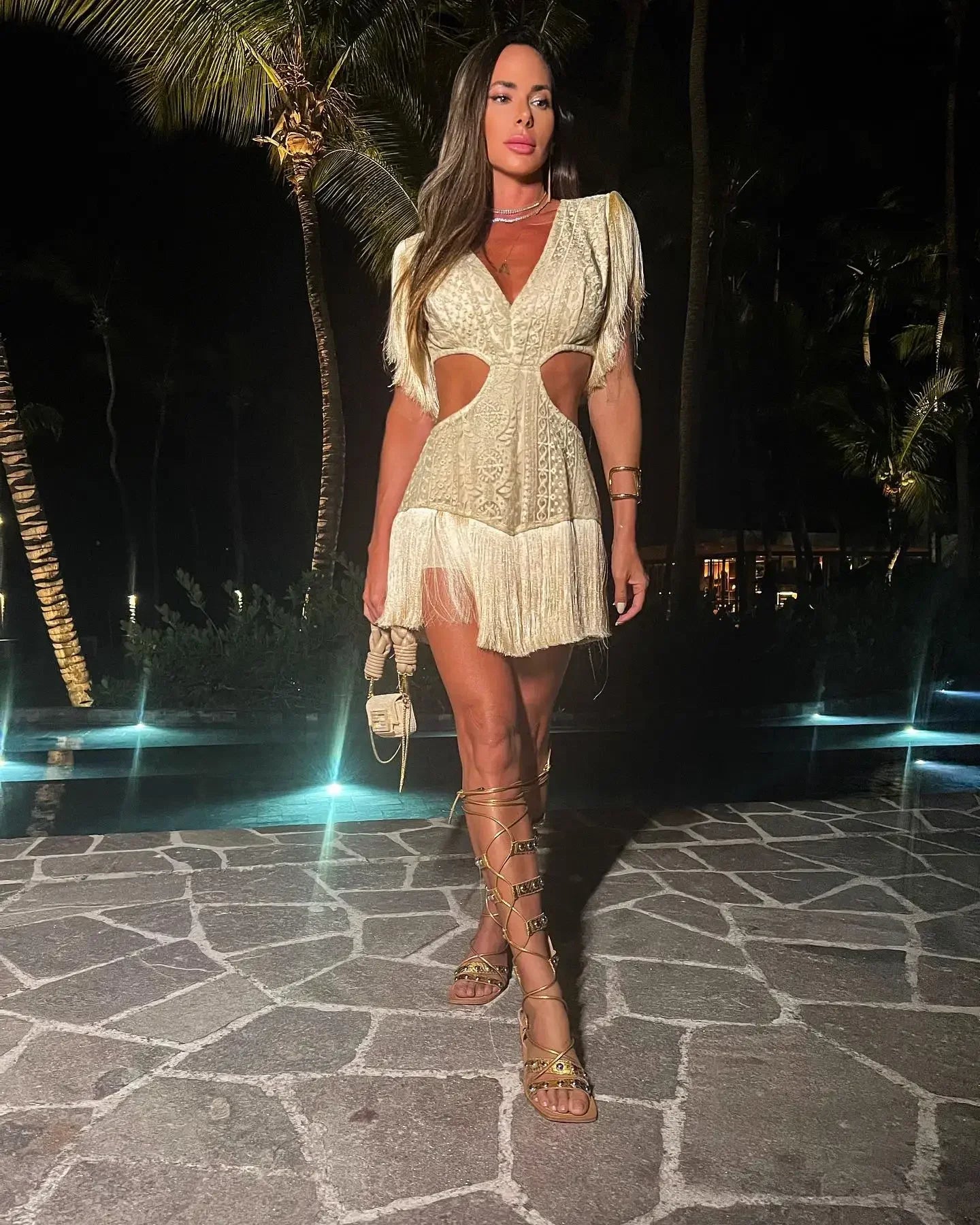 Fiji Mini Tassle Dress