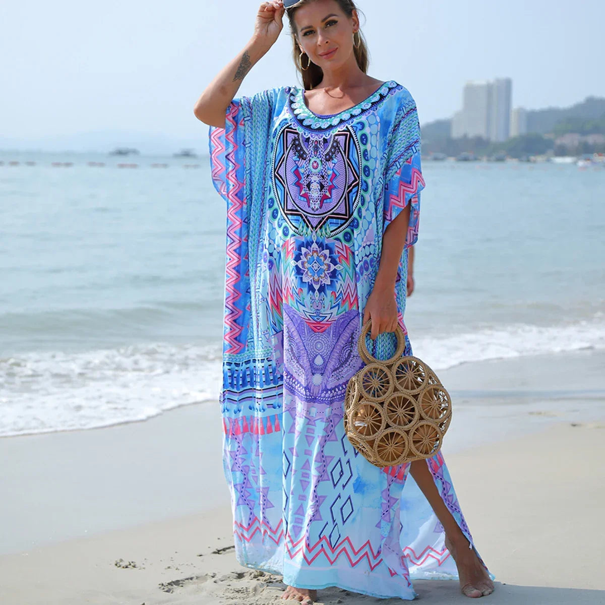 Plus Size Boho Cover Up