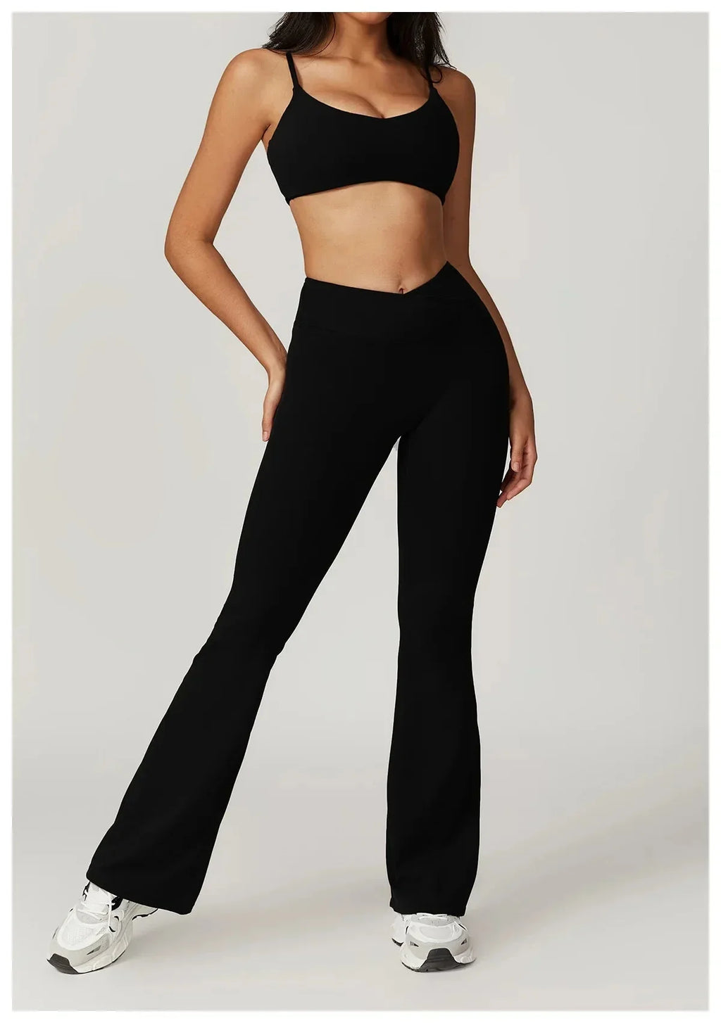 Women's Wide Leg High Waist Yoga Set