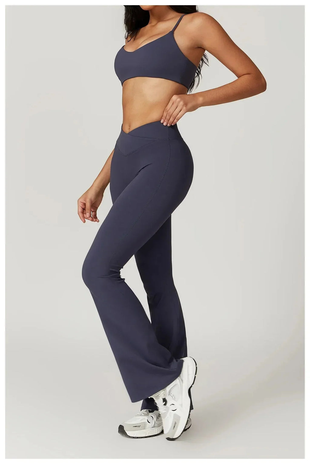 Women's Wide Leg High Waist Yoga Set