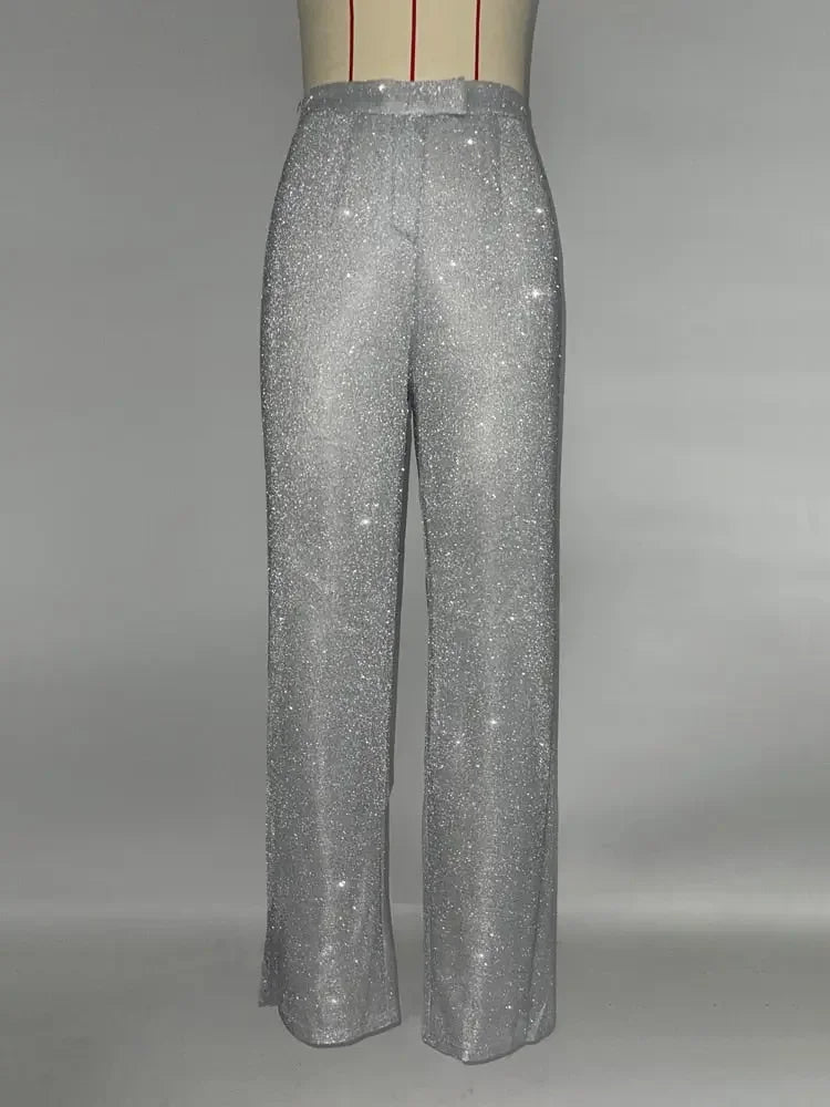 Glitz Blazer & Pants Matching Set