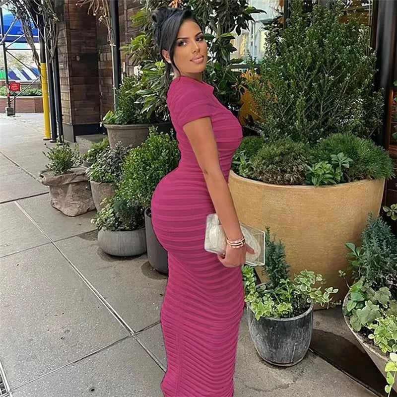 Sherri Sheer Maxi Bodycon Dress