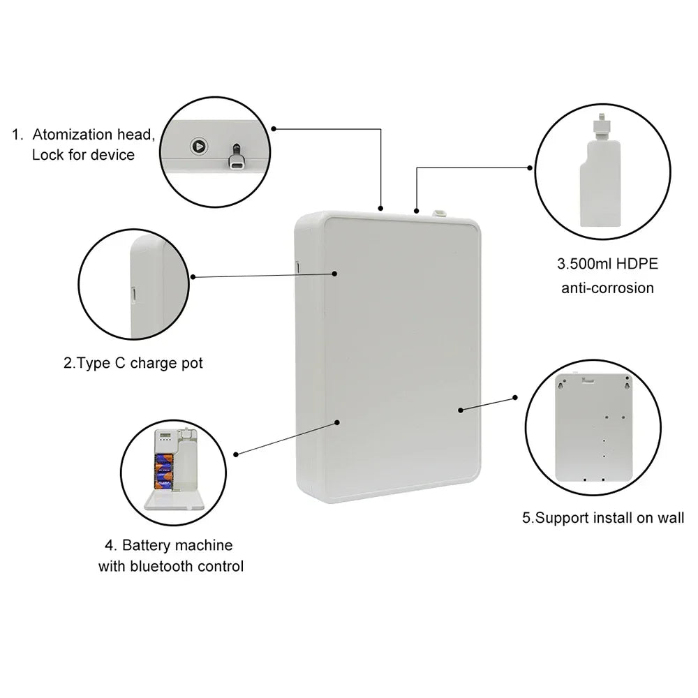 Smart Essential Oil Aromatherapy Machine 500ML Bluetooth WIFI