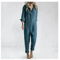 Lili Linen Vintage Jumpsuit