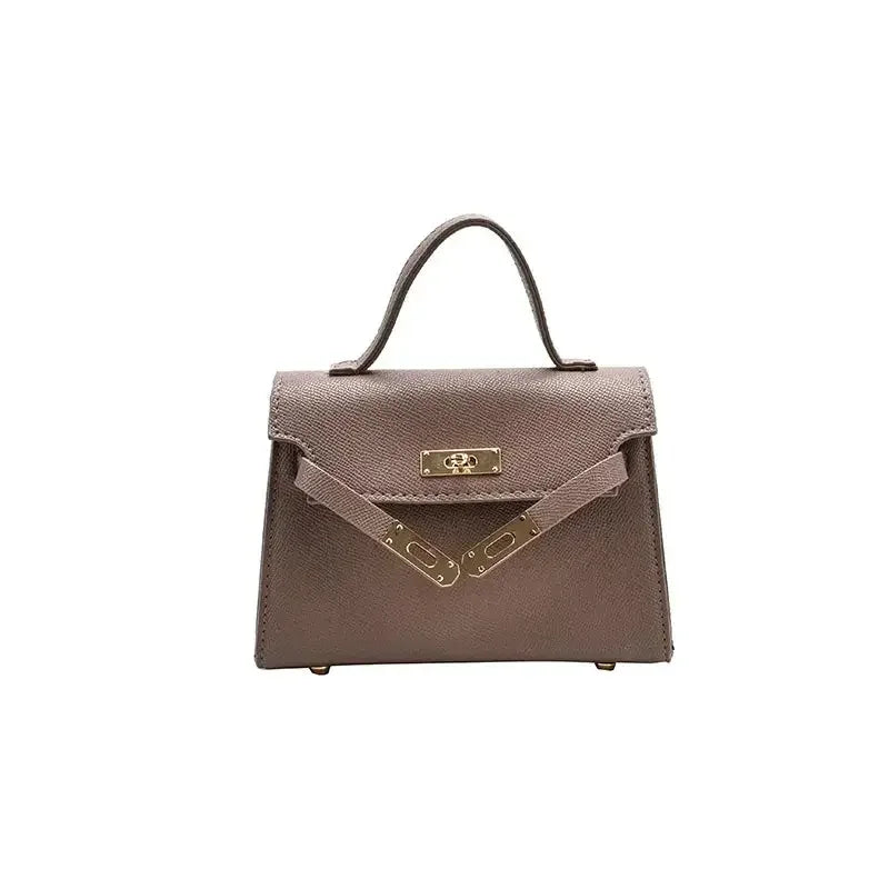 Small Bag Women's New Trend Handbag Single Shoulder Backpack Simple Texture Cross-Body Women's Bag"