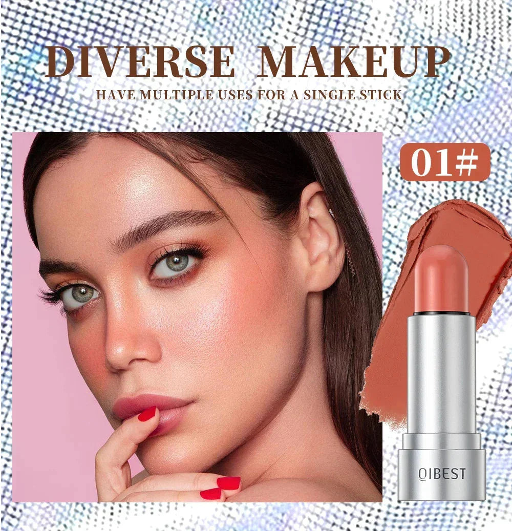 Waterproof Soft Cream Highlighter + Bronzer + Contour + Blush