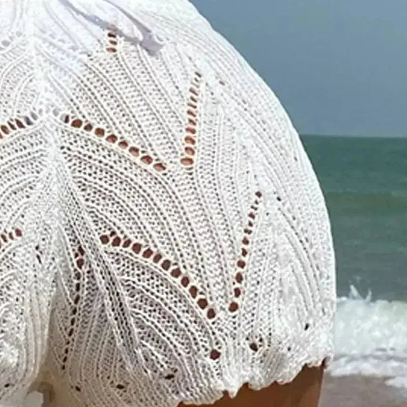 Casual Knit Beach Shorts