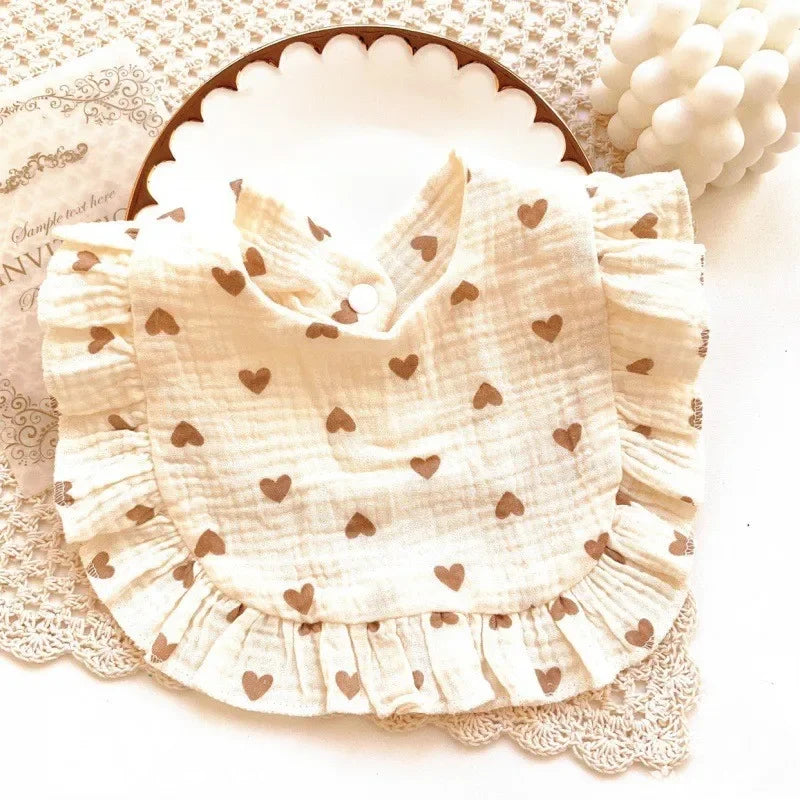 LUXBABY Newborn Bibs