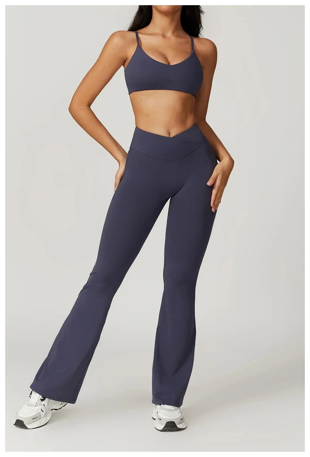 Women's Wide Leg High Waist Yoga Set