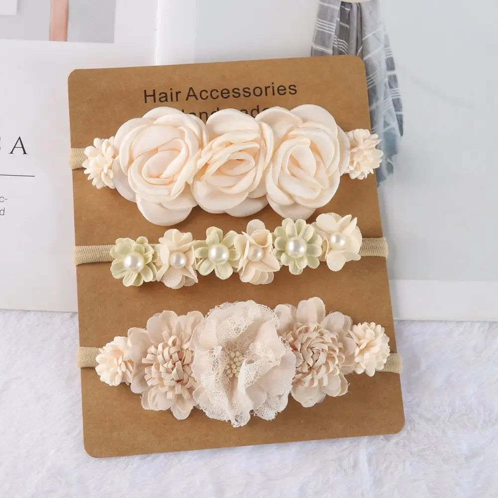 LUXBaby Floral Headband Set