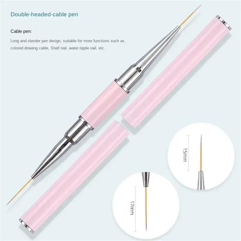 Nail Art Brush Professional Thin Liner Nail Art Decoration Brush Set Nail French Paint UV Gel Acrylic Decoration Tool