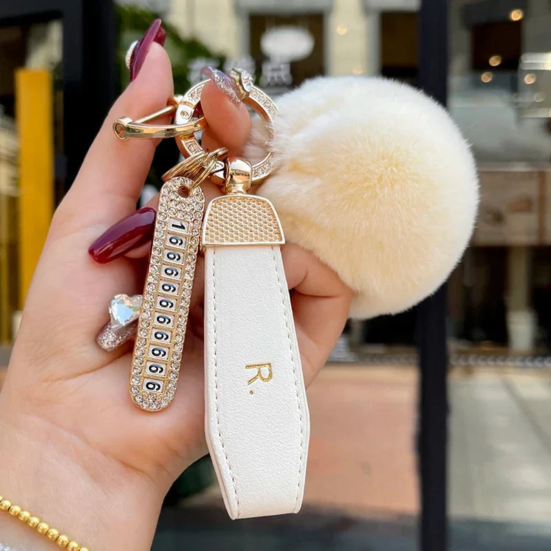 LUX Fur Keychain