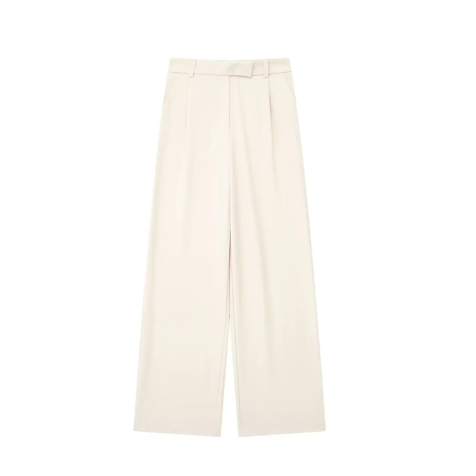 Women High Waist Suit Trousers