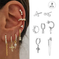 Cubic Zirconia Fashion Stud Earings (Mix and Match)