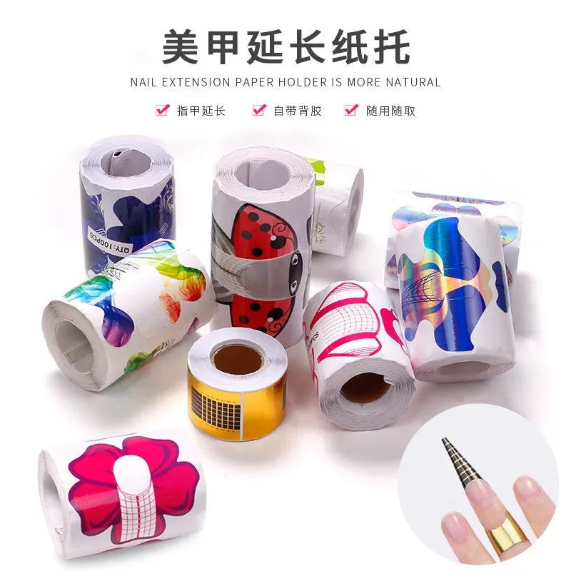 French Nail Tips Nail Sticker 100pcs