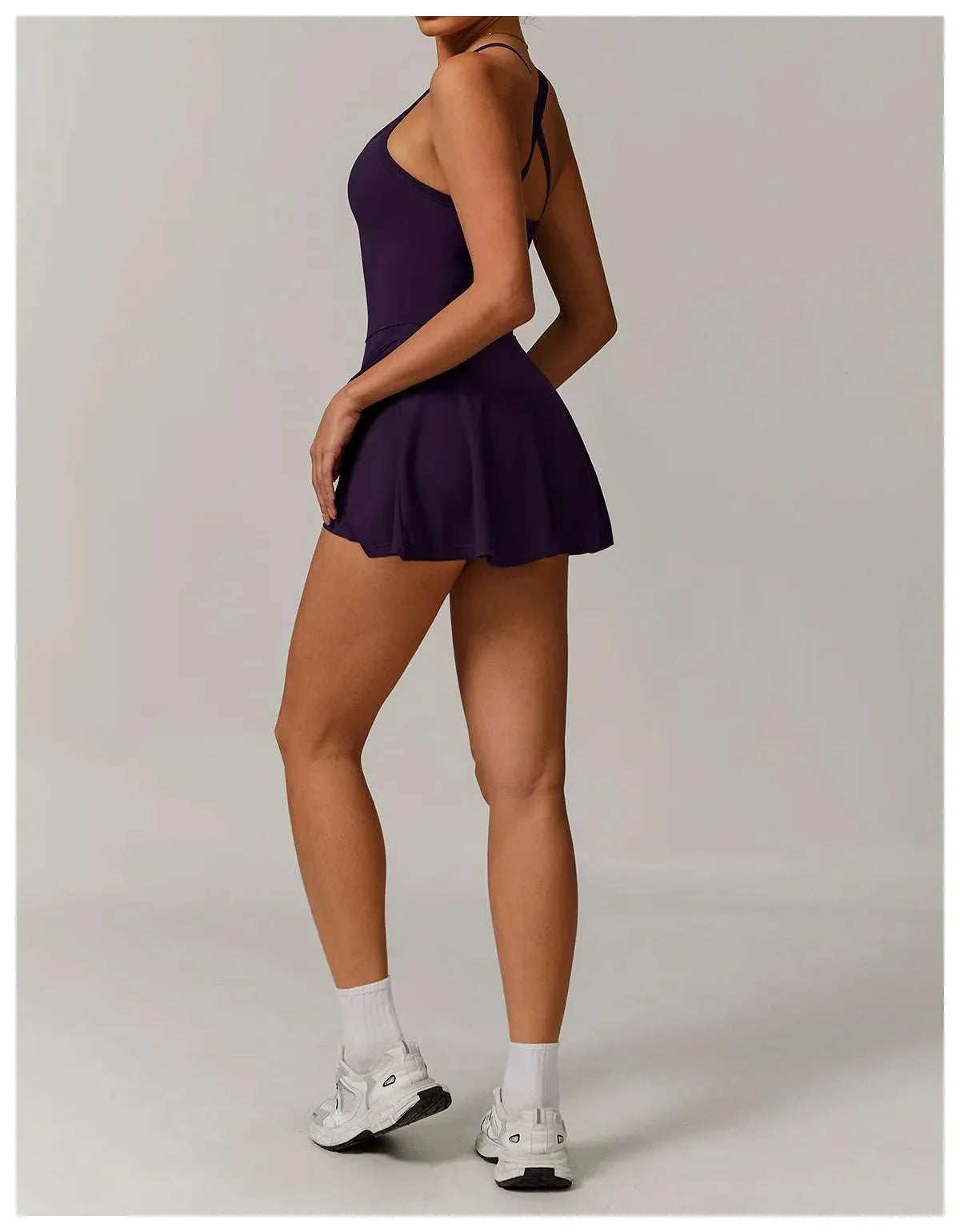 Tennis Crossback Push Up Dress