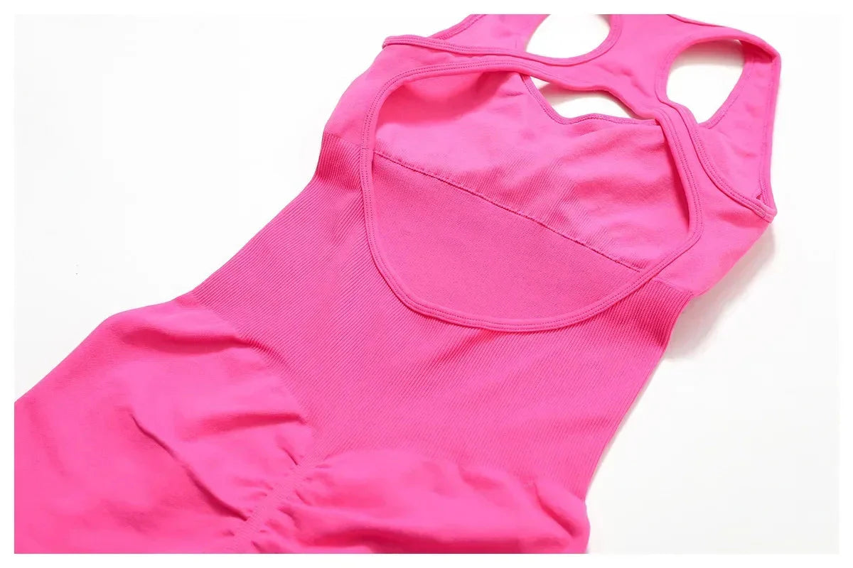 Seamless Gym Sport Jumpsuit