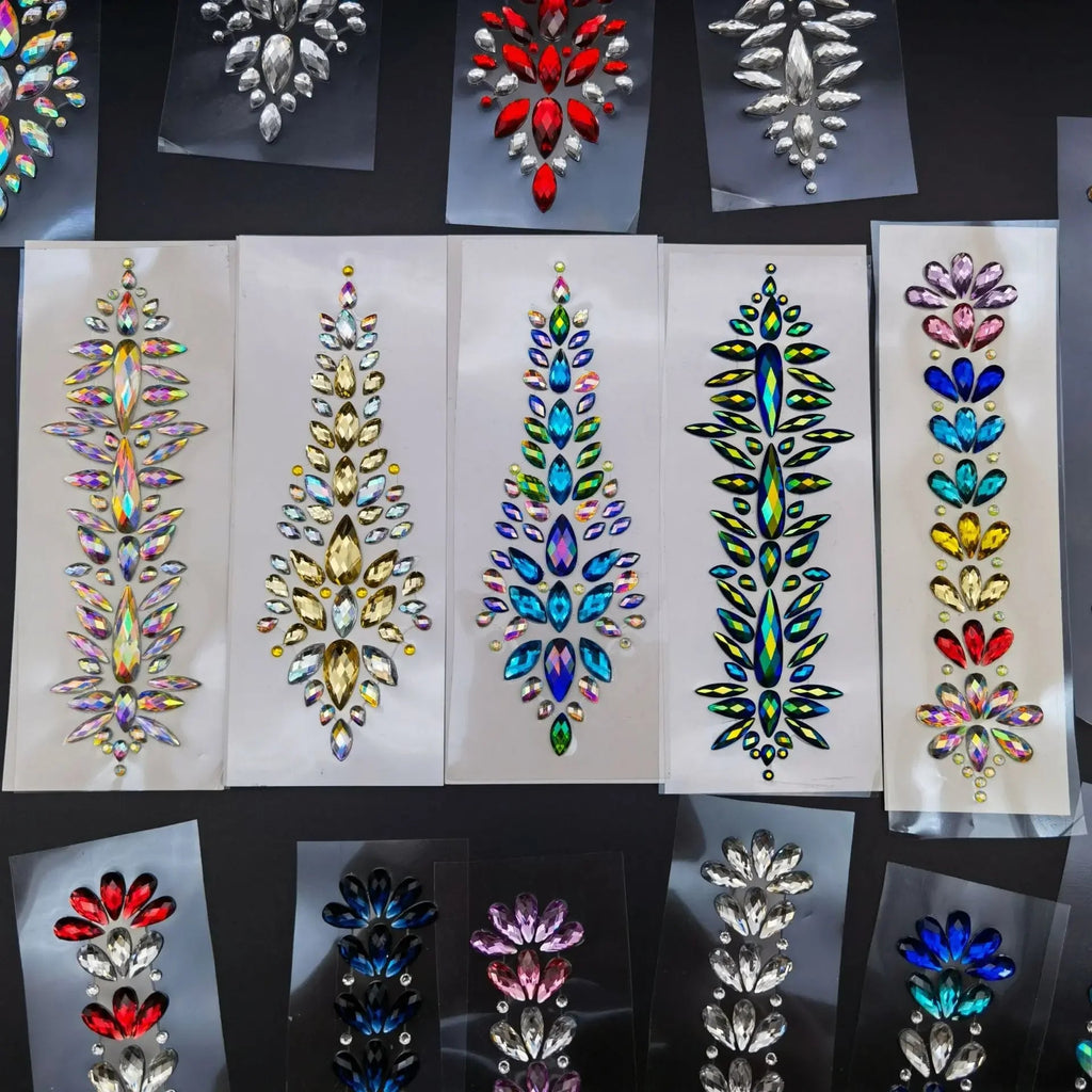 EDM 3D Crystal Stickers
