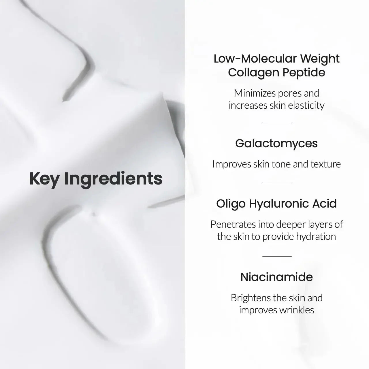 Bio-Collagen Mask 4pc set & Hydro Cera-nol Mask 4pc set