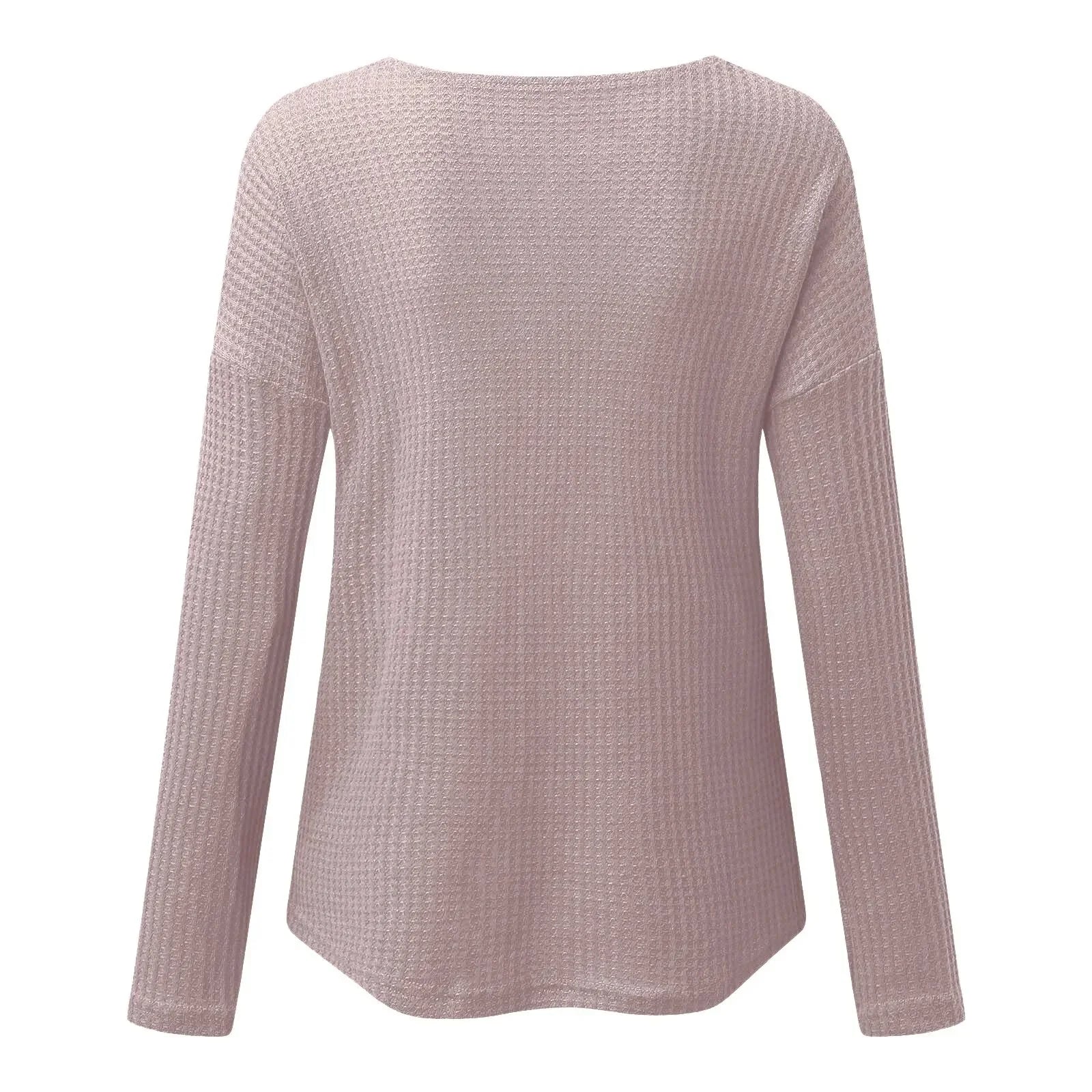 Women’s Waffle Long Sleeve Top
