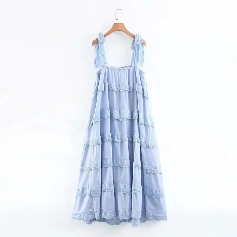 Boho Luxe Layered Summer Dress