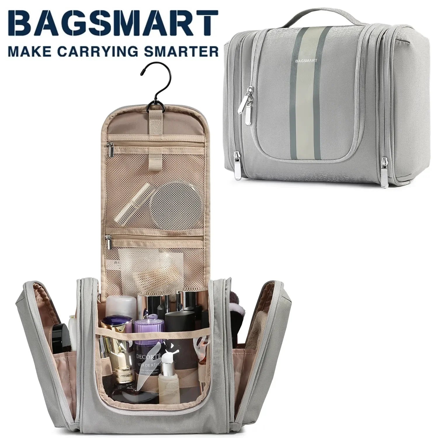 Travel Organizer Hanging Makeup Bag