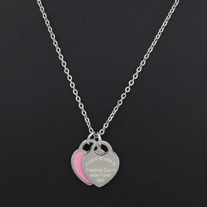 Love You Forever Stainless Necklace