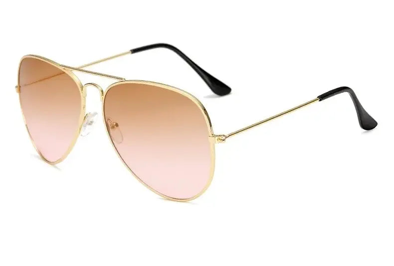Men’s Retro Silver Sun Glasses