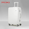 Carry On Luggage 20'' Rolling Luggage Aluminum Frame PC Hardside with Spinner Wheels TSA Lock 24''