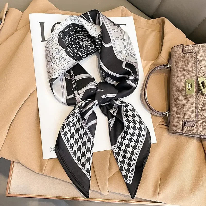 Saturday Afternoon Silk Square Scarf