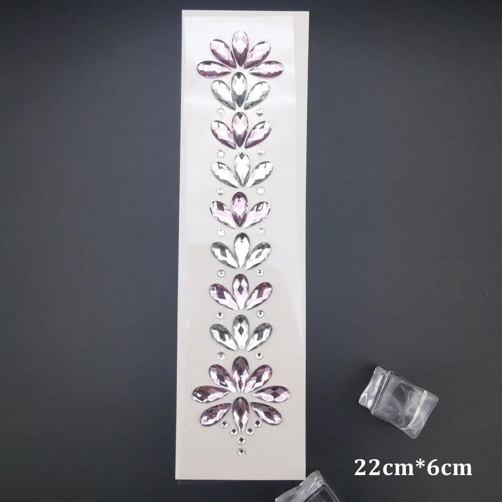 EDM 3D Crystal Stickers