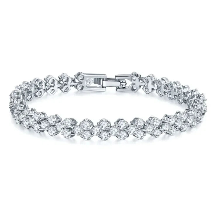Crystal Swarovski Tennis Bracelet