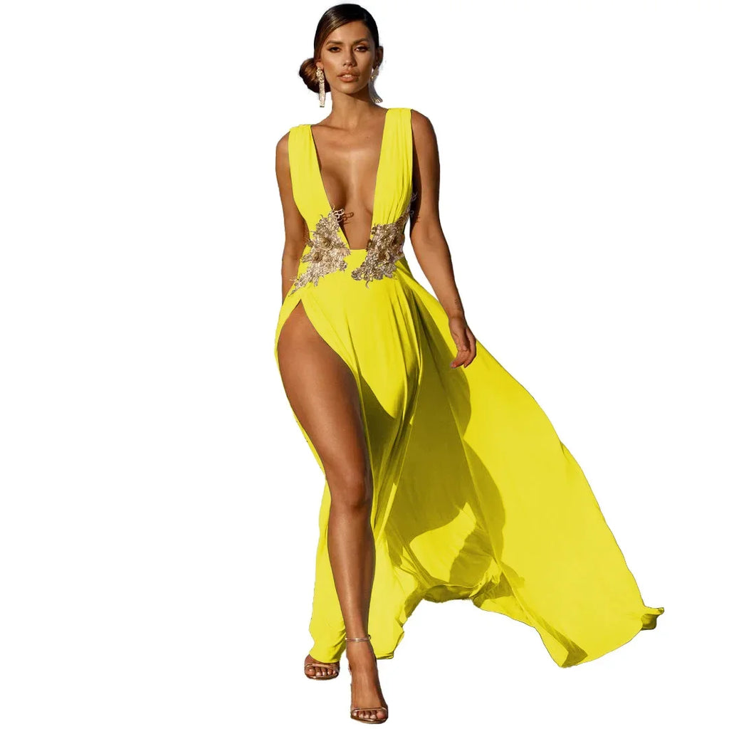 Mykonos Resort Maxi Dress