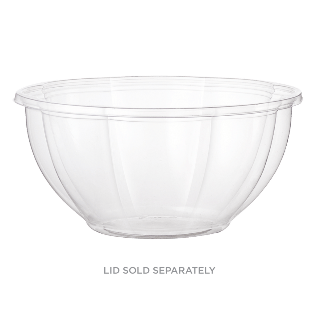 World Centric 32 oz Salad Bowl, Clear (QTY:600)