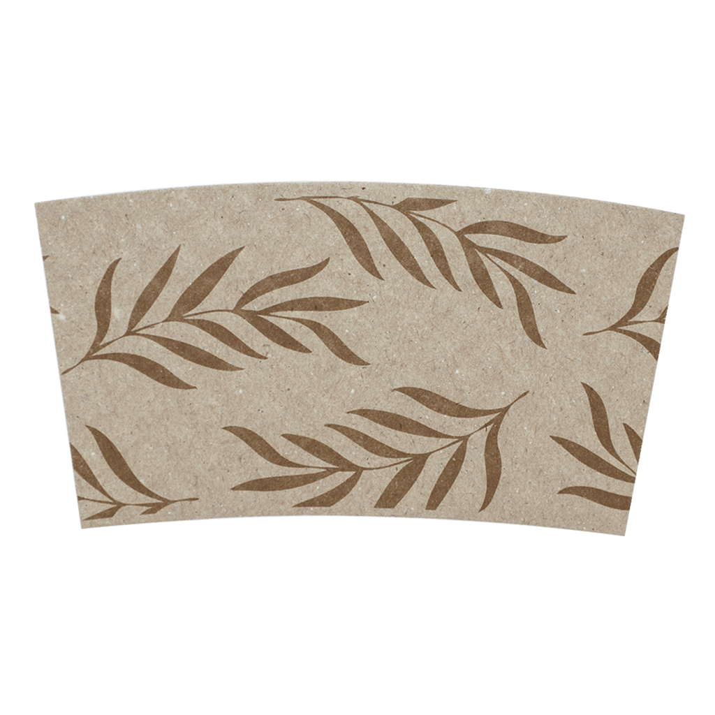 World Centric 8 oz Sleeves - 100% PCW Recycled Paper (QTY:1000)