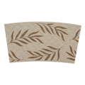 World Centric 8 oz Sleeves - 100% PCW Recycled Paper (QTY:1000)