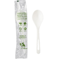 World Centric 6" TPLA Soup Spoon - Wrapped (QTY:750)