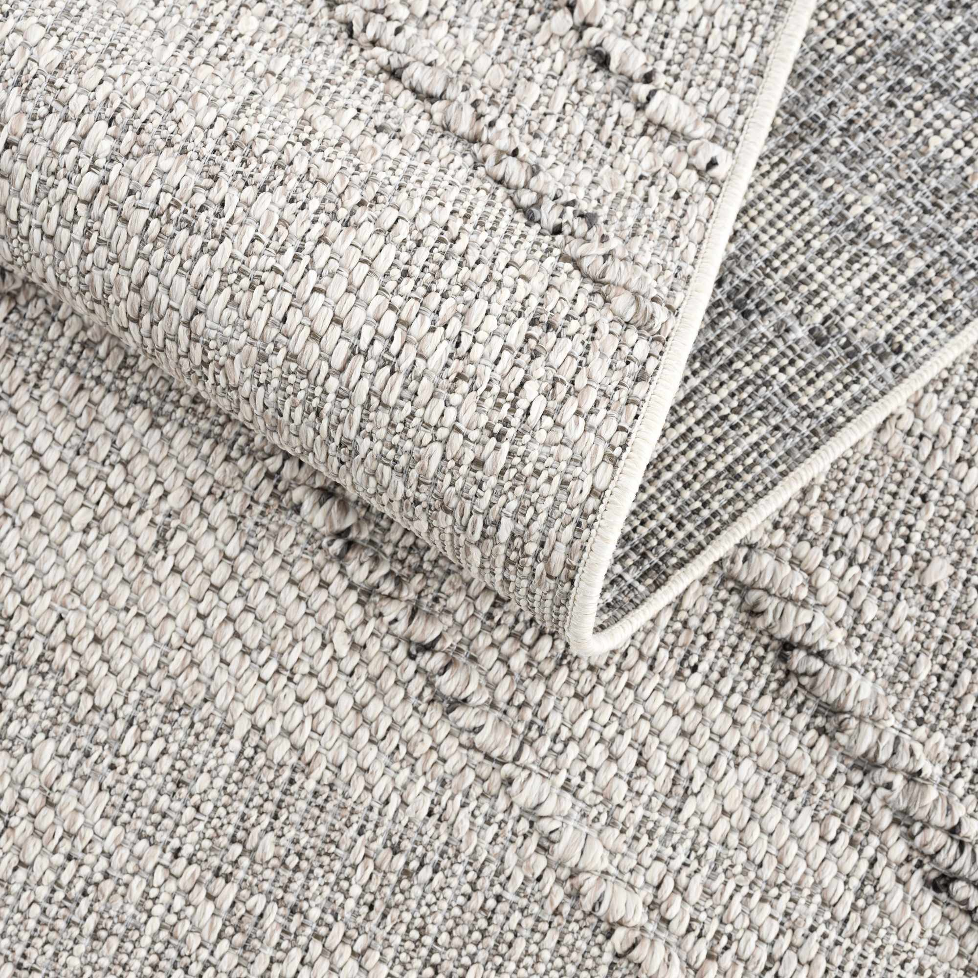 Baqer Bone & Taupe Area Rug
