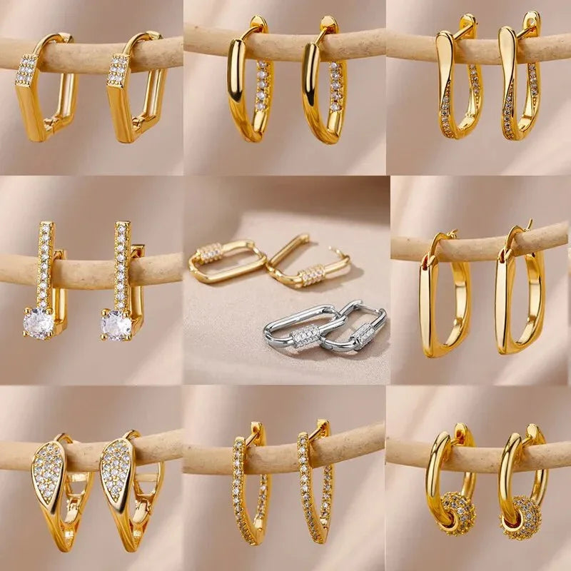 Mystical Madam Hoop Earrings
