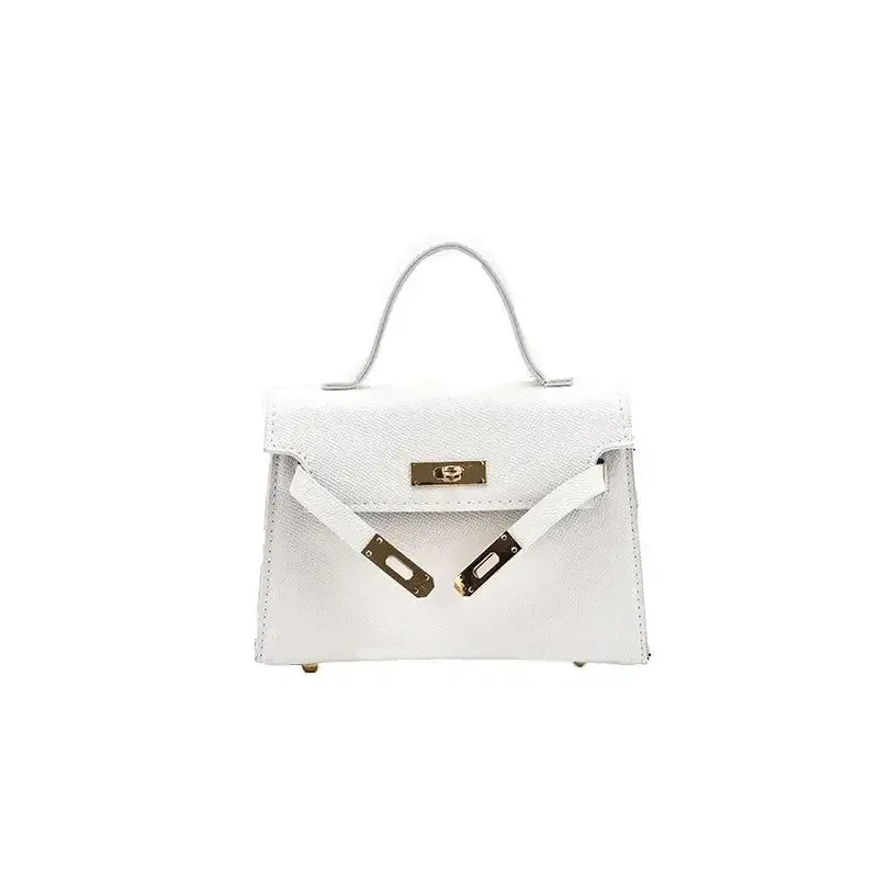 Small Bag Women's New Trend Handbag Single Shoulder Backpack Simple Texture Cross-Body Women's Bag"