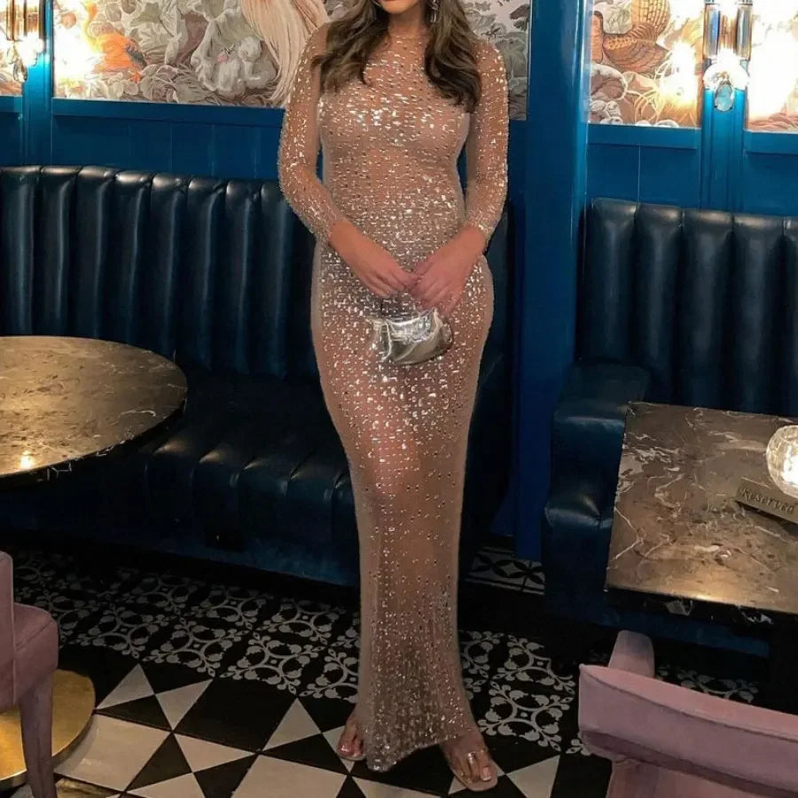 Siesta Sparkle Maxi Dress