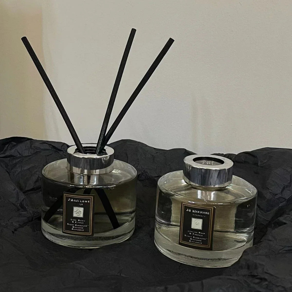 English Pear Reed Diffuser Scent Candle Sets Aromatherapy Diffuser High Quality Essential Oil Lime Basil Gift Box Home Decor