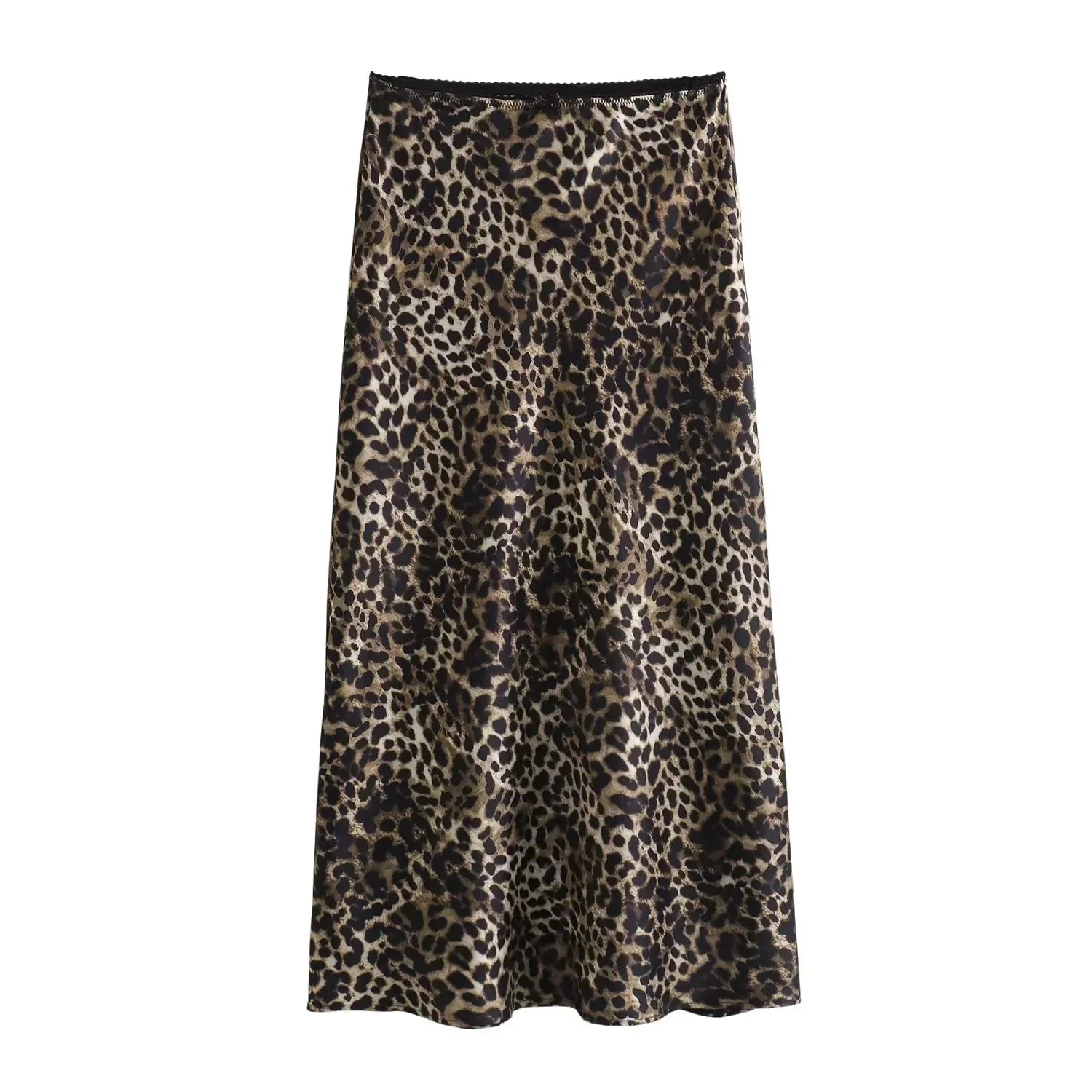 Vintage Leopard Maxi Skirt