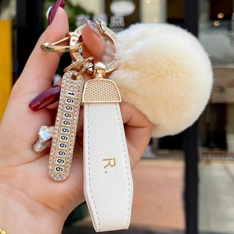 LUX Fur Keychain