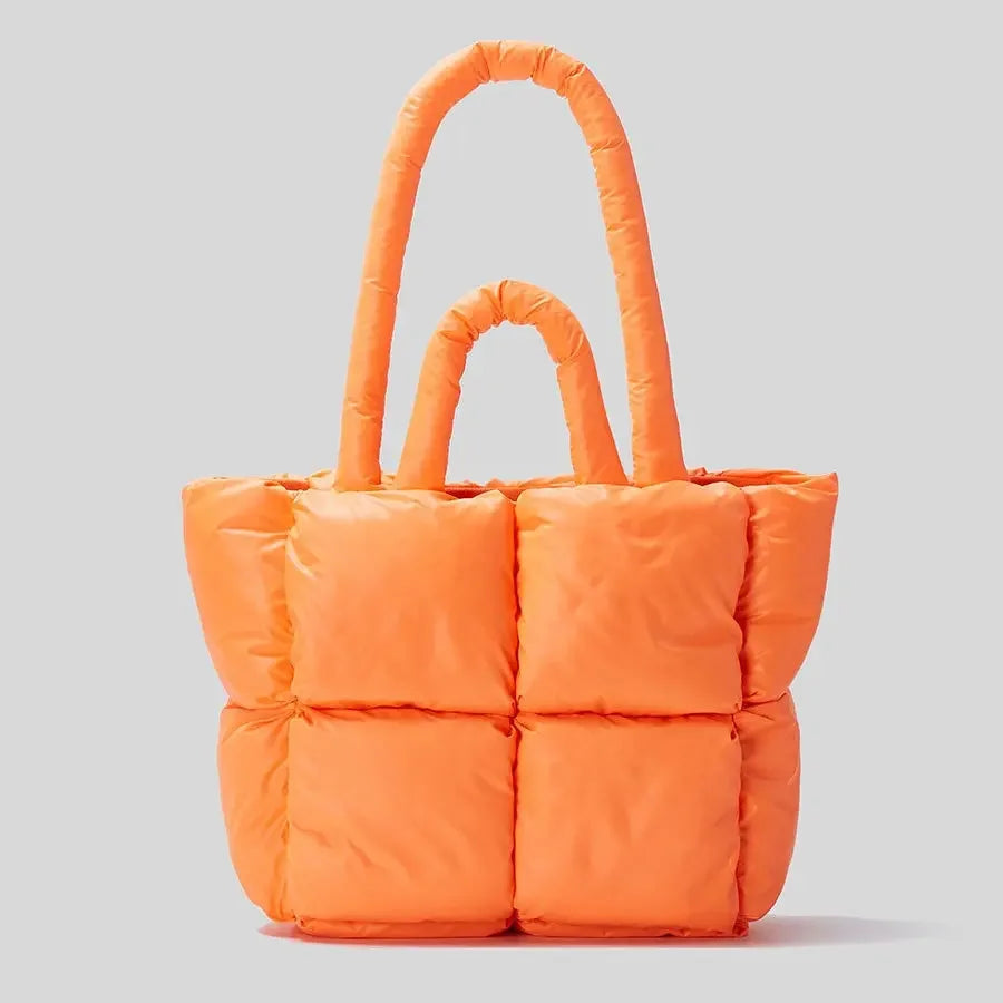 Large Tote Padded Handbag