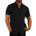 Men Short Sleeve Gym Soccer Shirts Linen Sport Running Shirt Breathable Jogging Training Shirt Gymwear Quick Dry Fitness Shirts