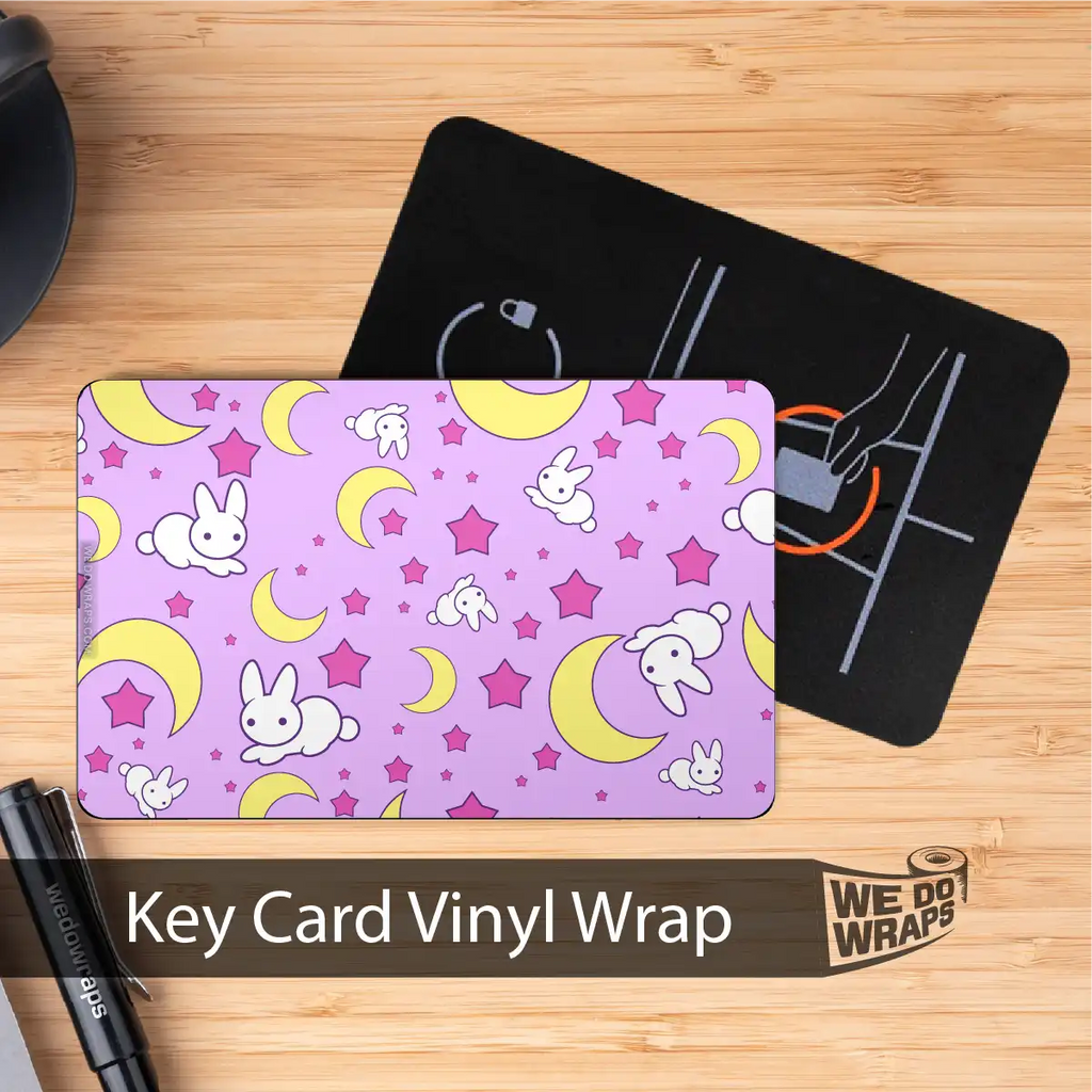 Moon Rabbit | NFC Key Card Wrap