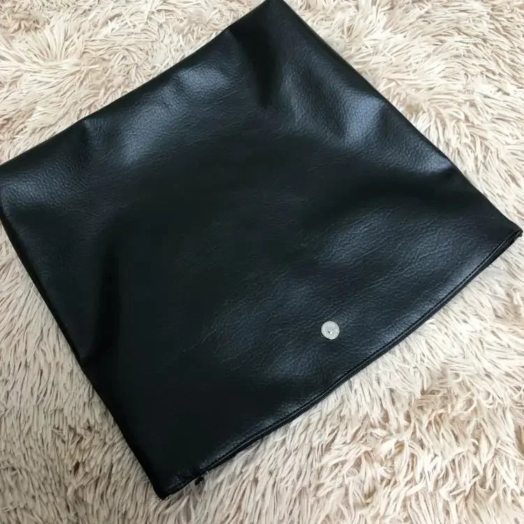 Soft Faux Leather Large Envelope Bag