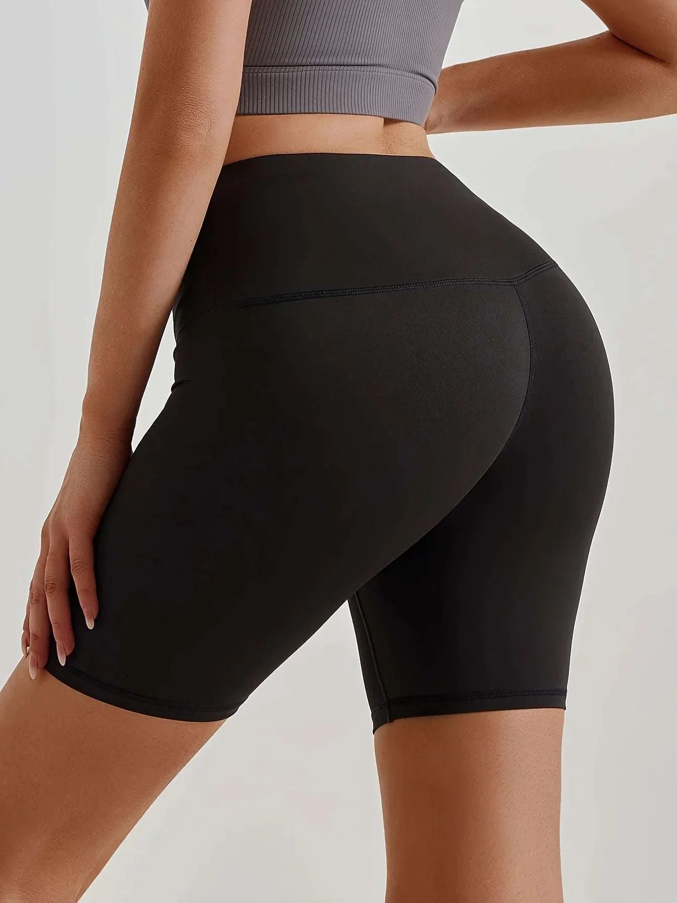 Women Butt Lifting sport short Seamles High Waist Yoga Shorts Breathable Soft Elastic slim shorts woman push up yoga legging